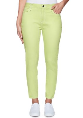 Ruby Rd Women's In The Limelight Pull On Denim Pants | belk