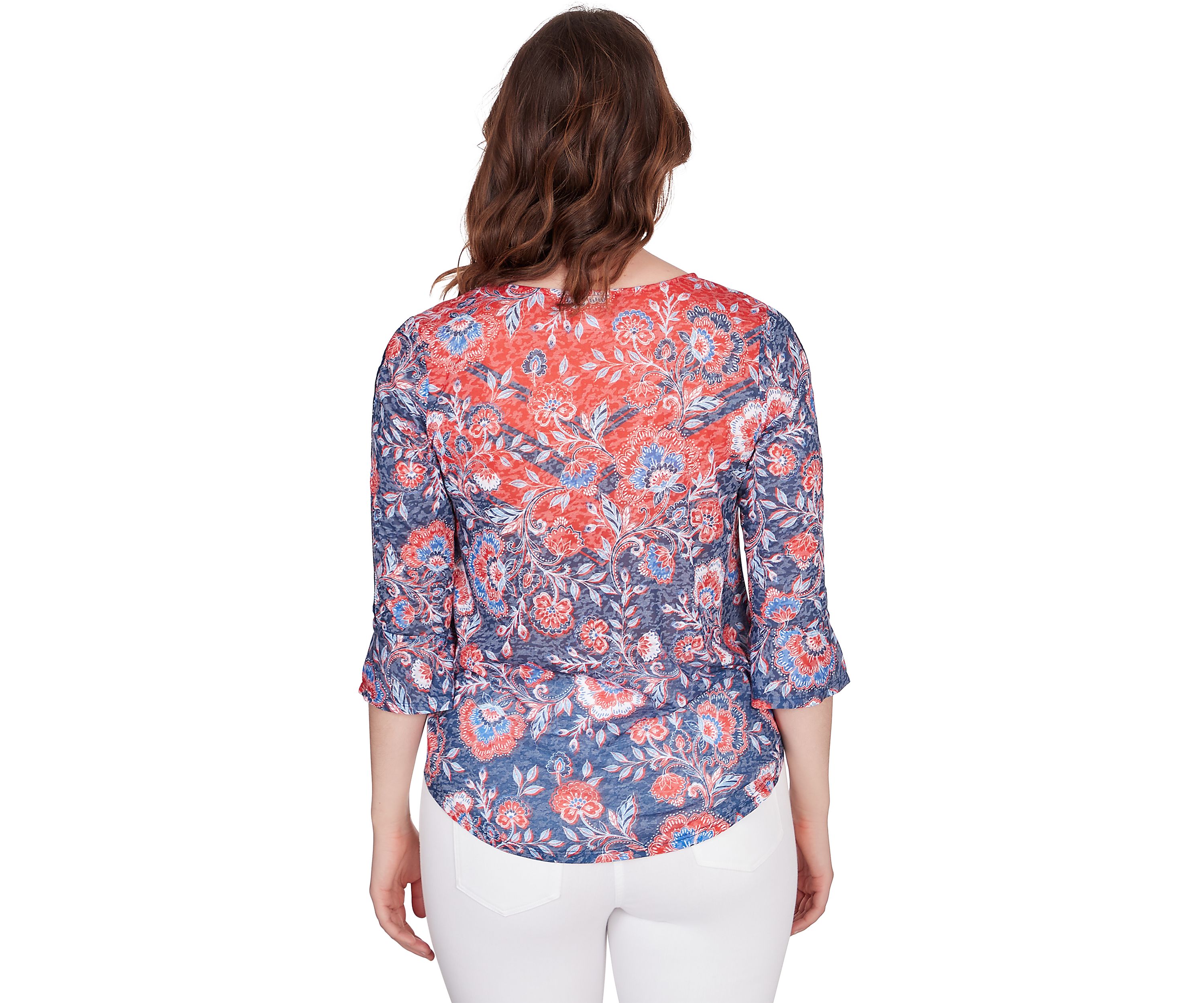 Womens Independence Chevron Top