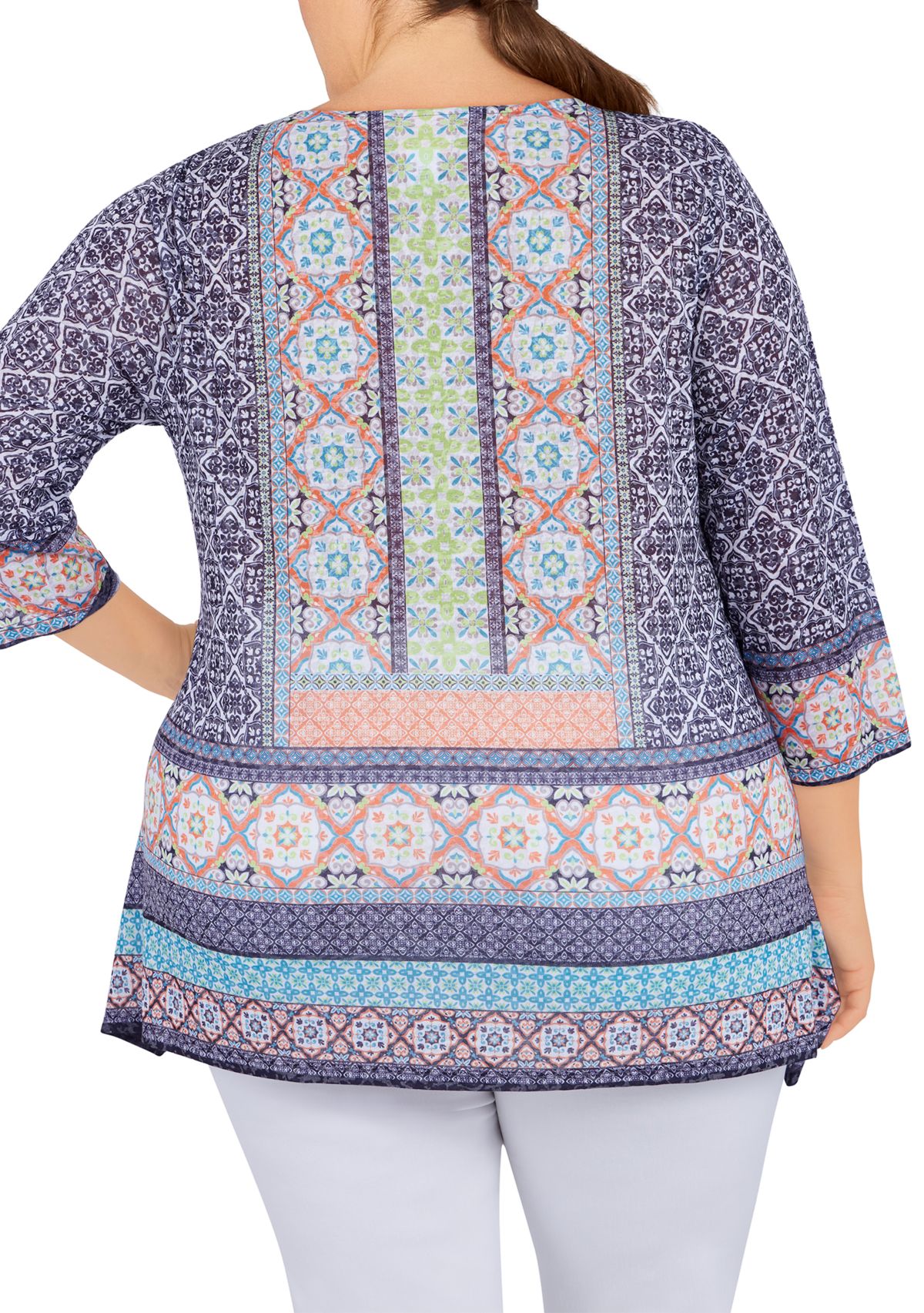 Plus Size Knit Santorini Top 