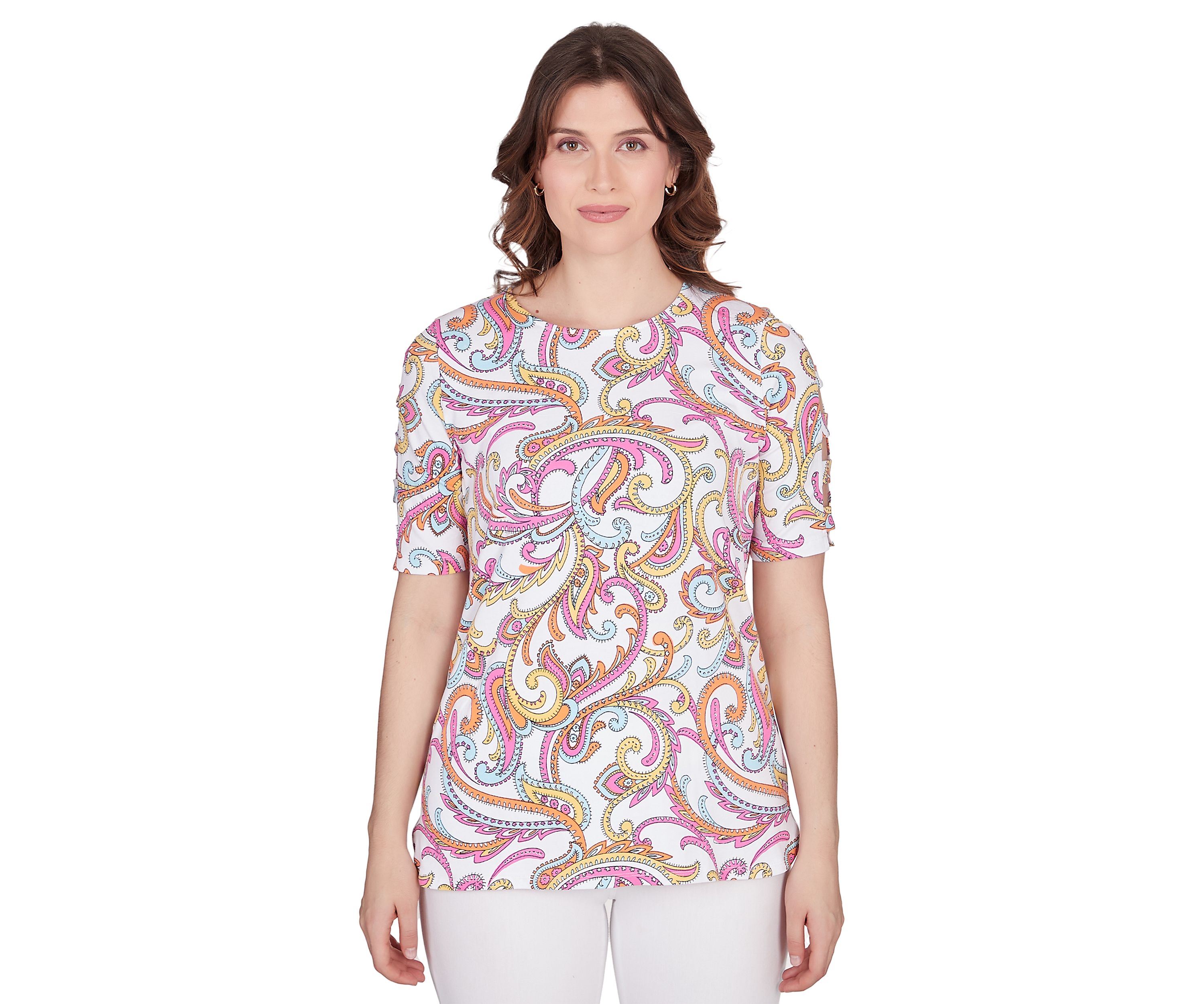 Womens Paisley Top