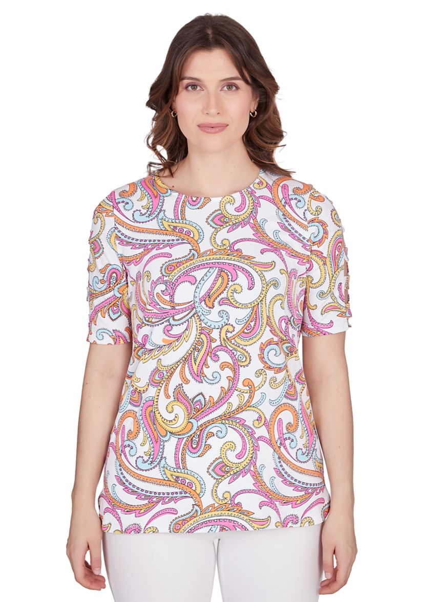 Womens Paisley Top