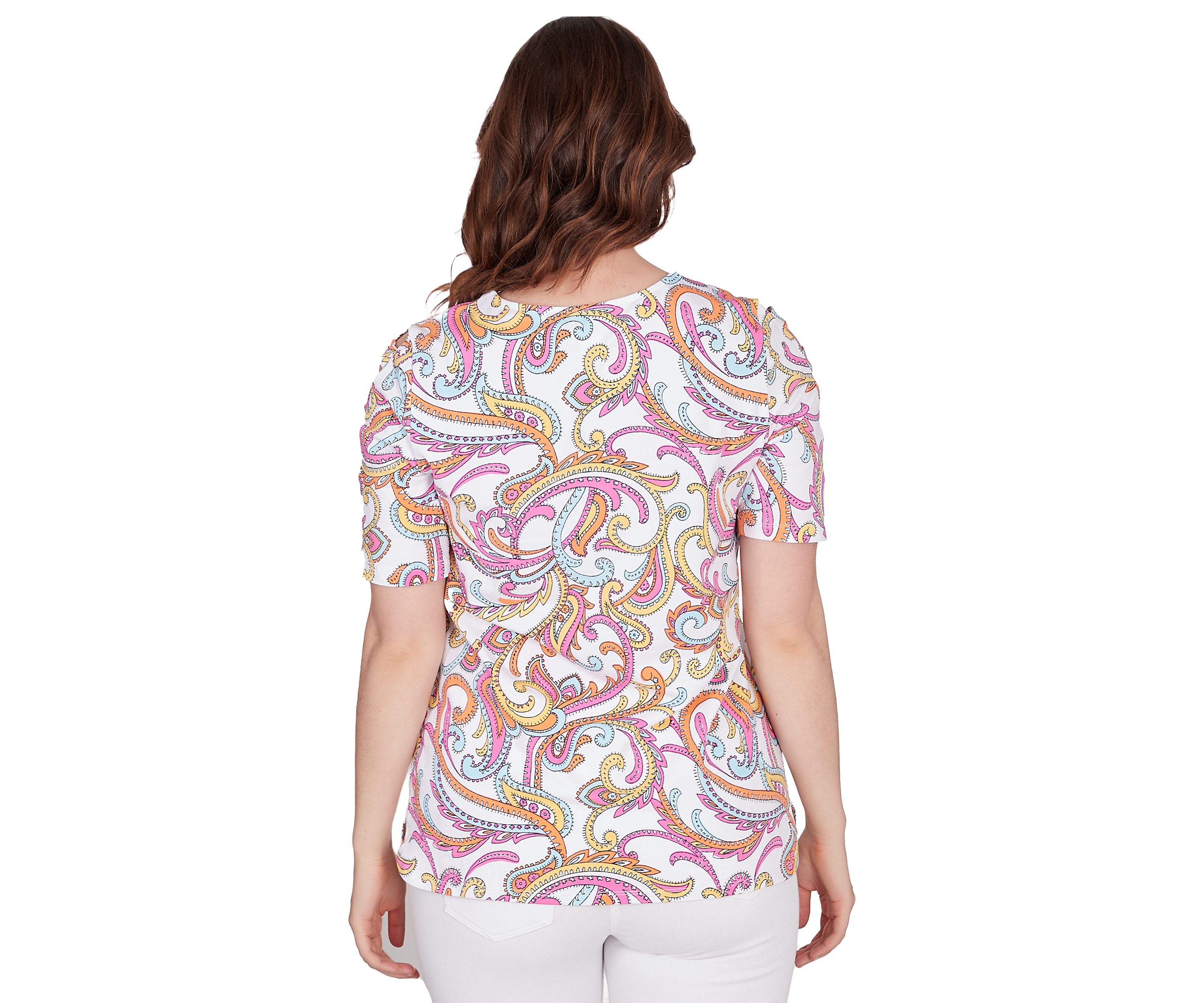 Womens Paisley Top