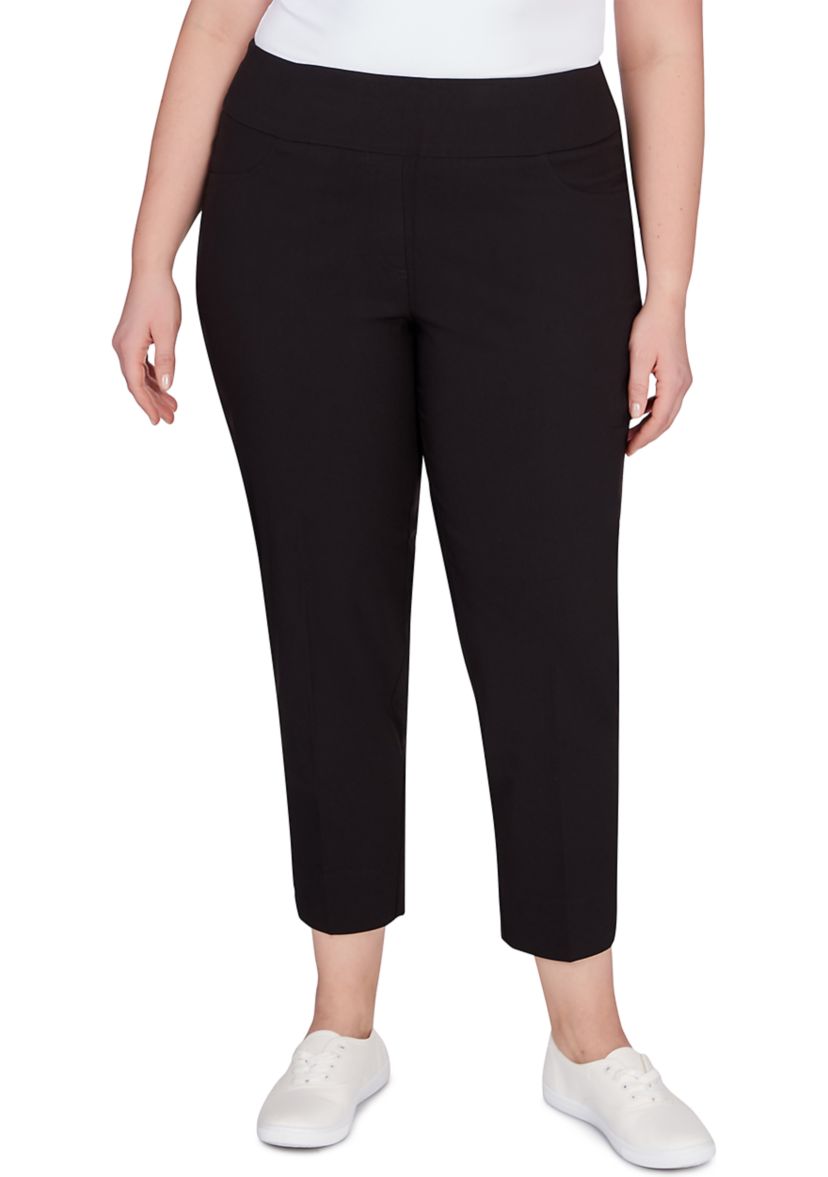 Plus Size Ankle Tech Pants