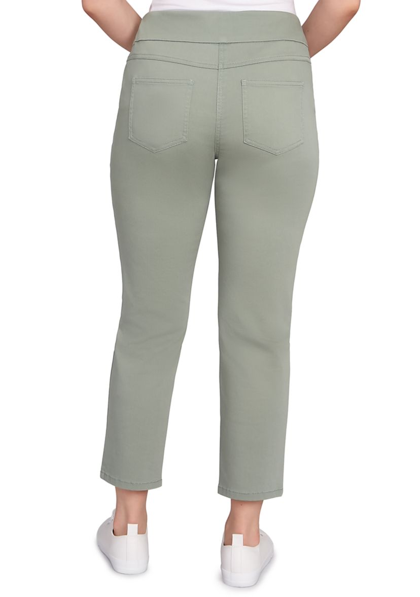 Soft Denim Faux Pocket Jeans