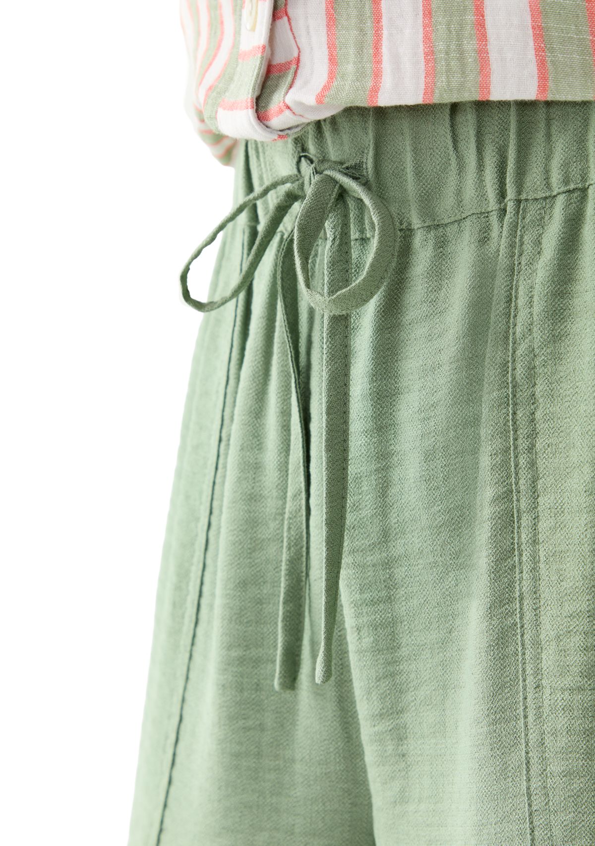 Petite Pull-On Wide-Leg Pants