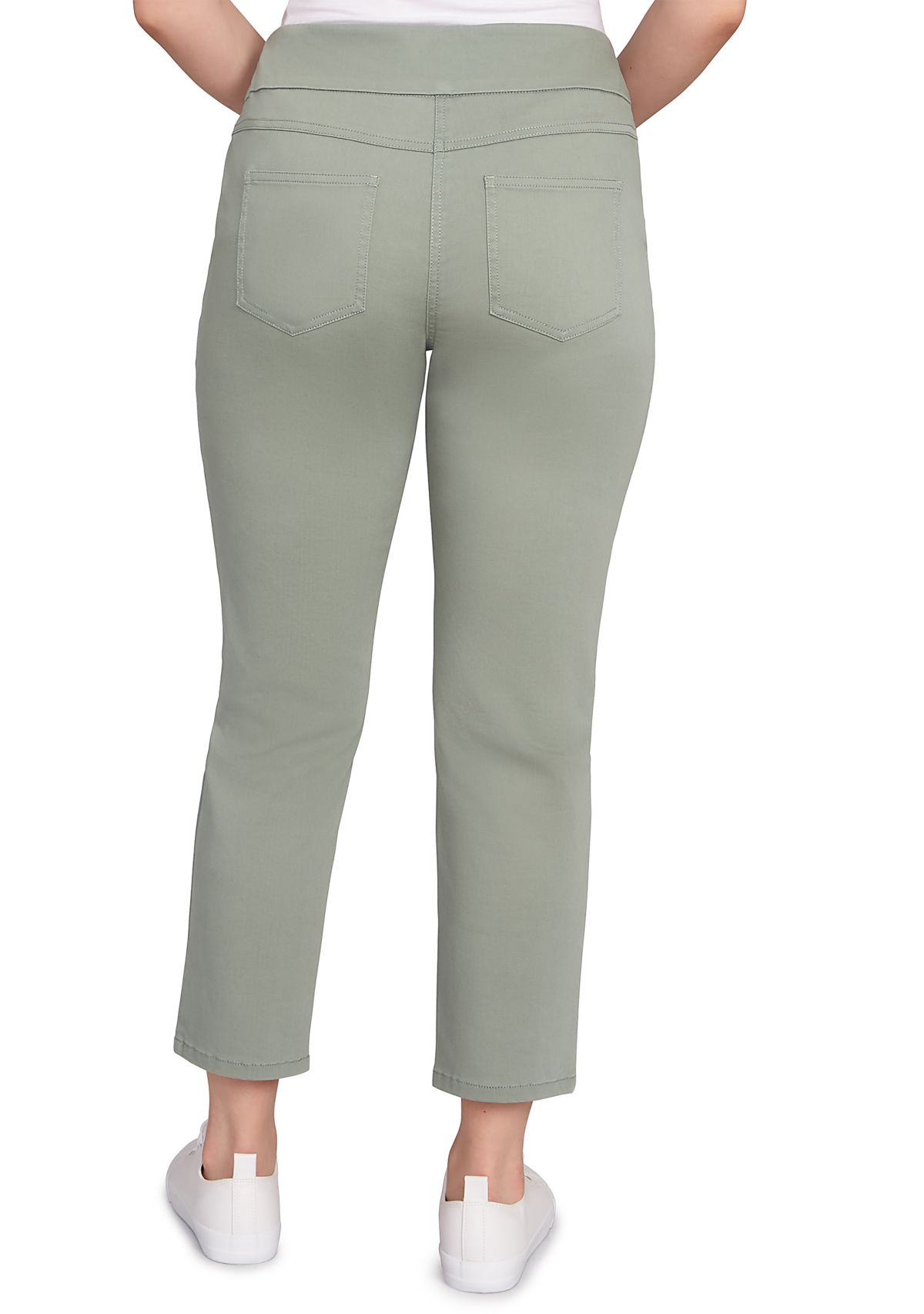 Petite Soft Denim Faux Pocket Jeans