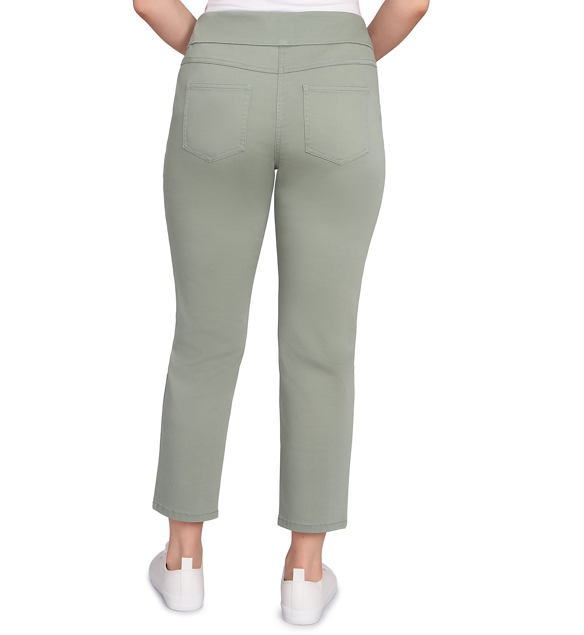 Petite Soft Denim Faux Pocket Jeans