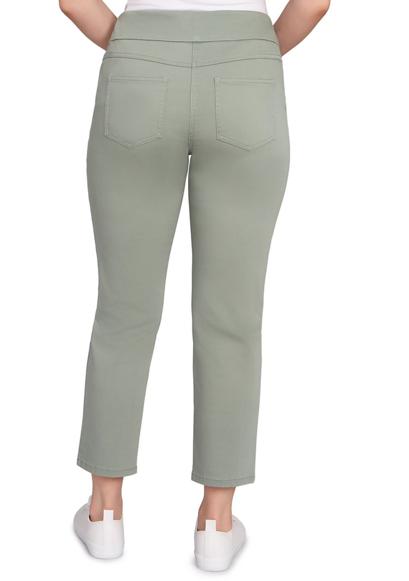 Petite Soft Denim Faux Pocket Jeans