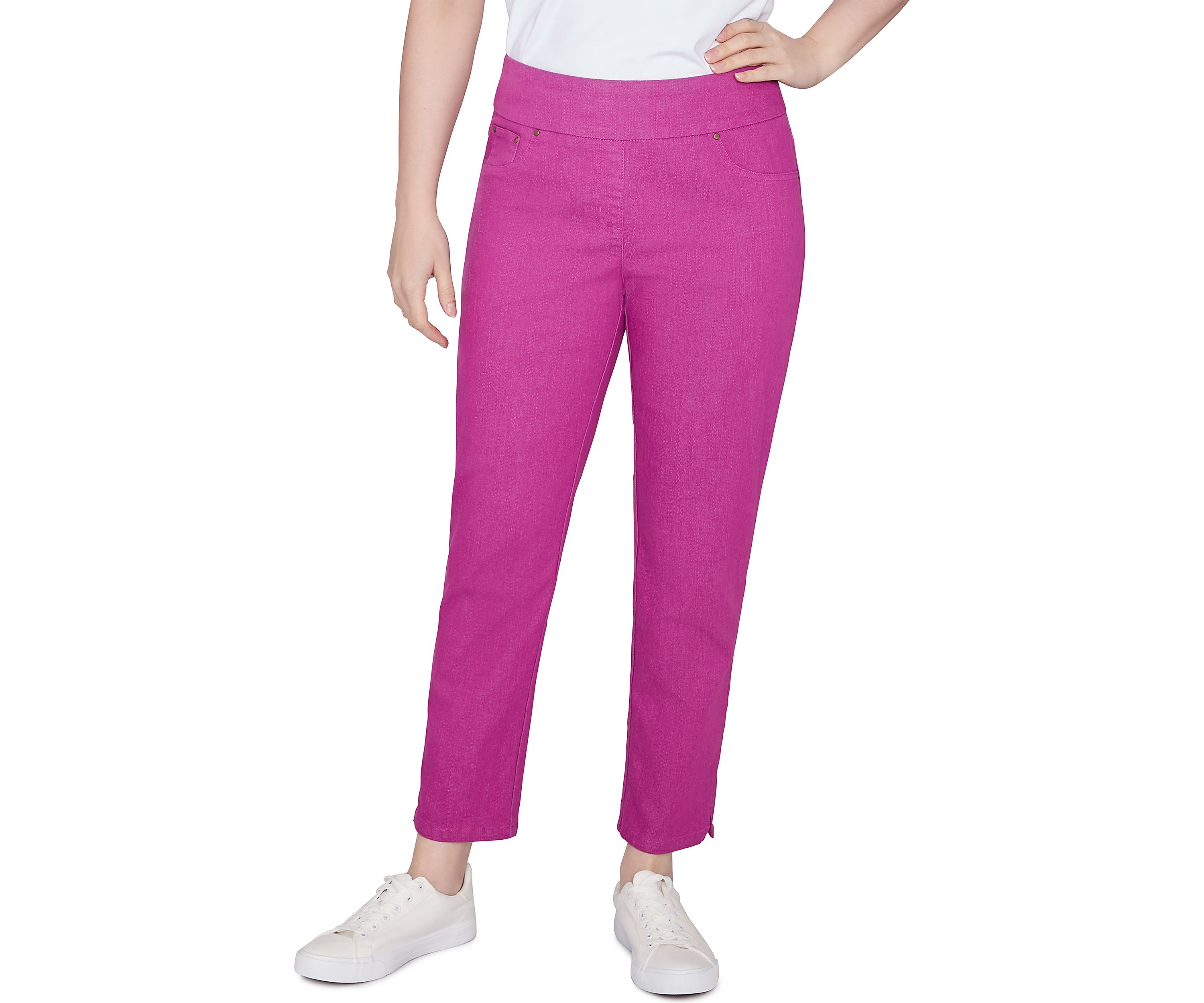 Petite Extra Stretch Colored Ankle Jeans