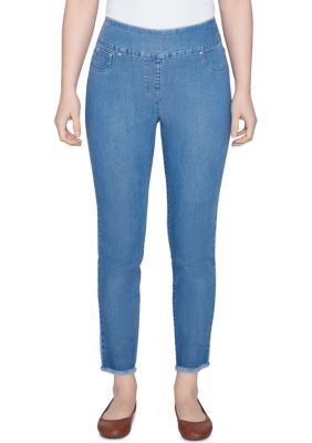 Petite Super Soft Stretch Ankle Jeans