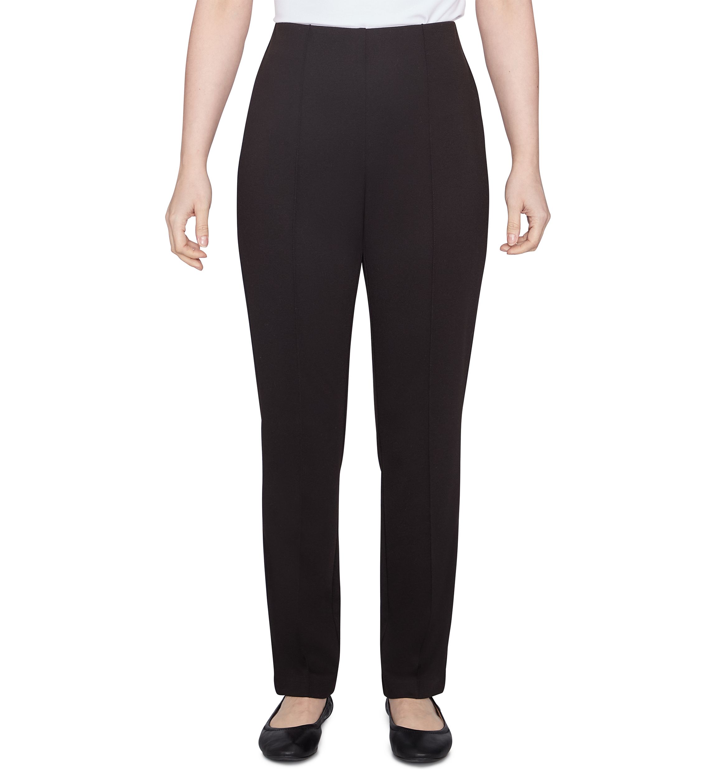 Petite Key Items Pull On Ponte Pants 