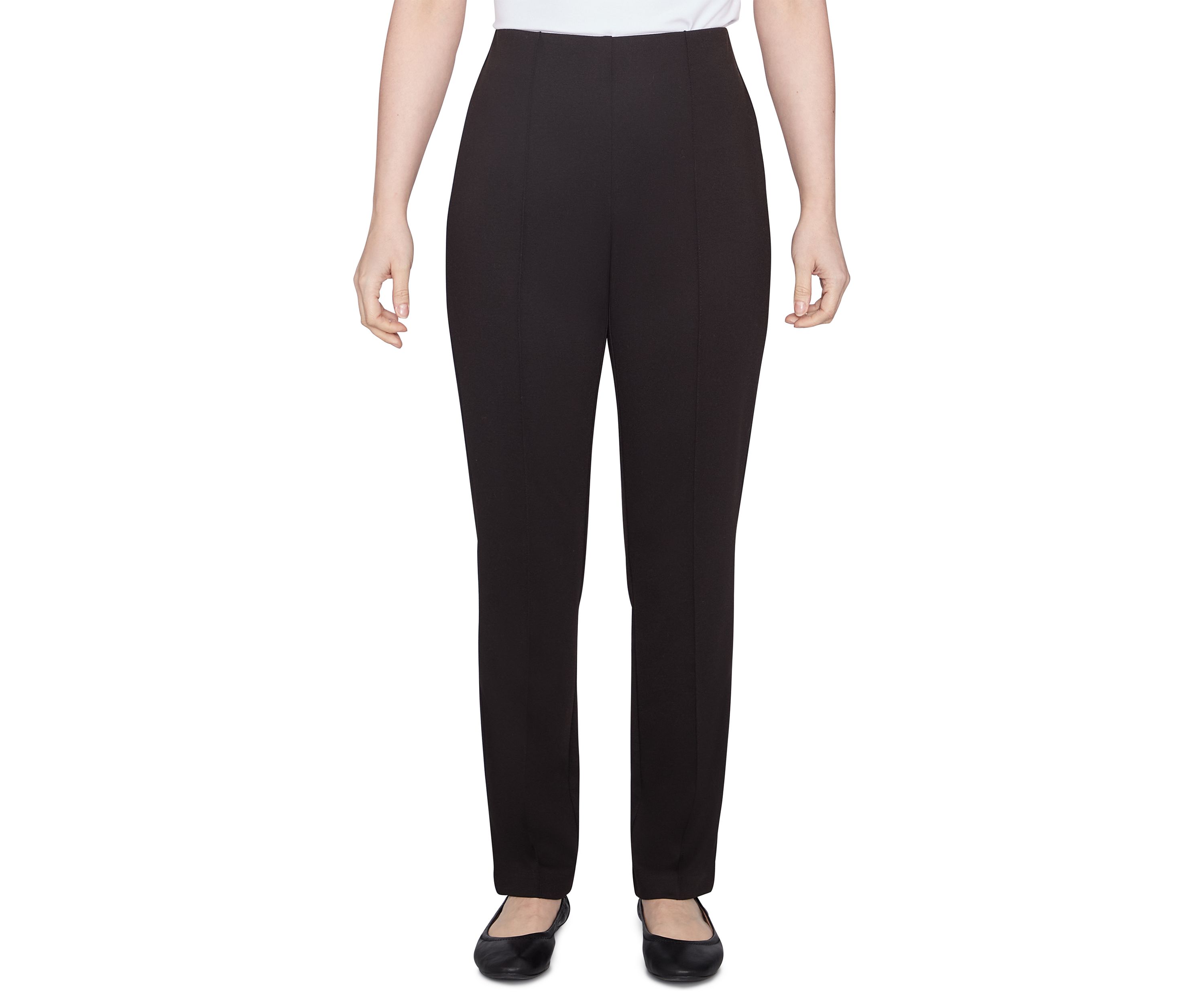Petite Key Items Pull On Ponte Pants 