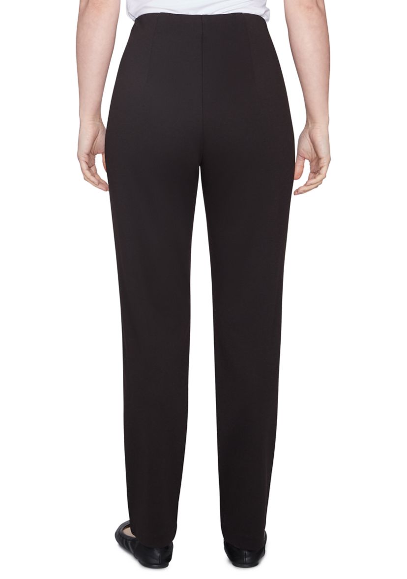 Petite Key Items Pull On Ponte Pants 