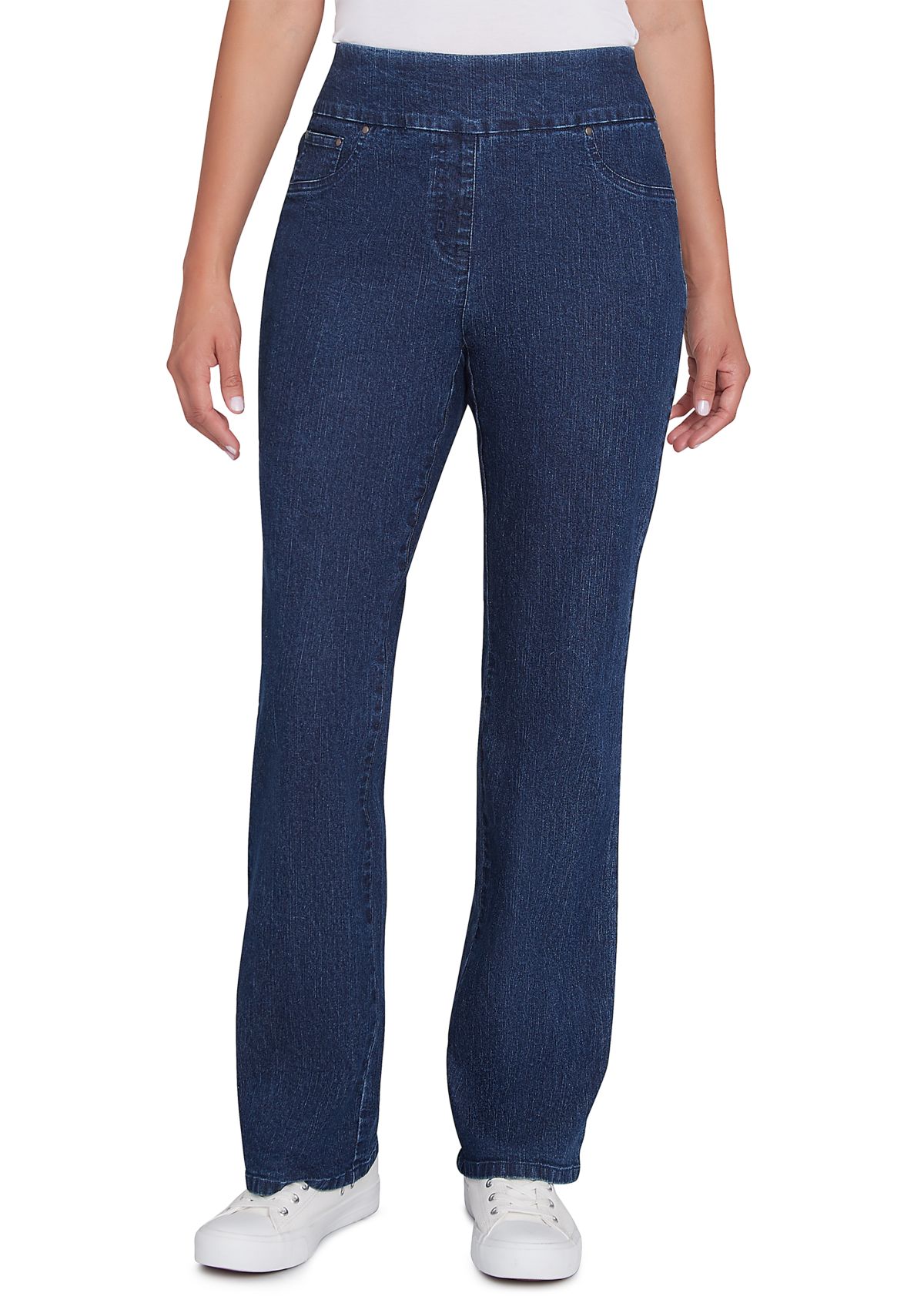 Petite Extra Stretch Bootcut Denim Jeans