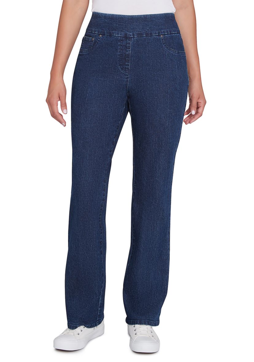 Petite Extra Stretch Bootcut Denim Jeans