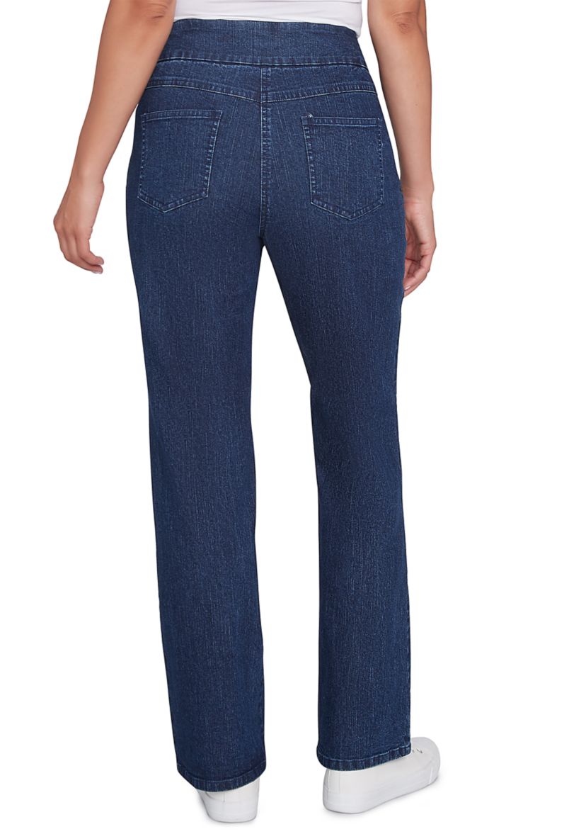 Petite Extra Stretch Bootcut Denim Jeans