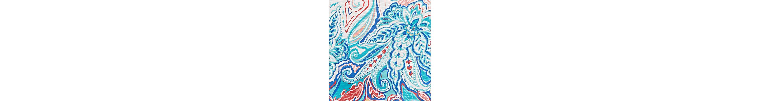 Petite Embellished Layered Paisley T-Shirt