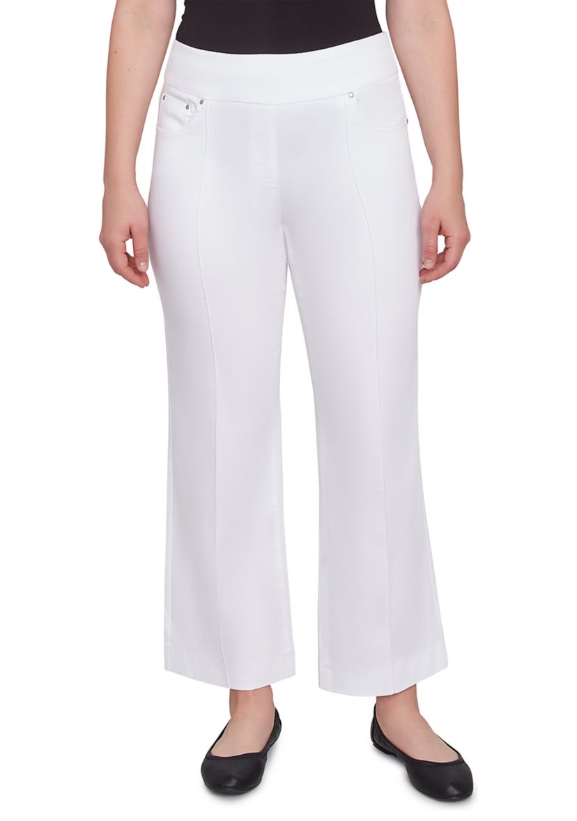 Petite Luxury Wide Leg Denim Jeans