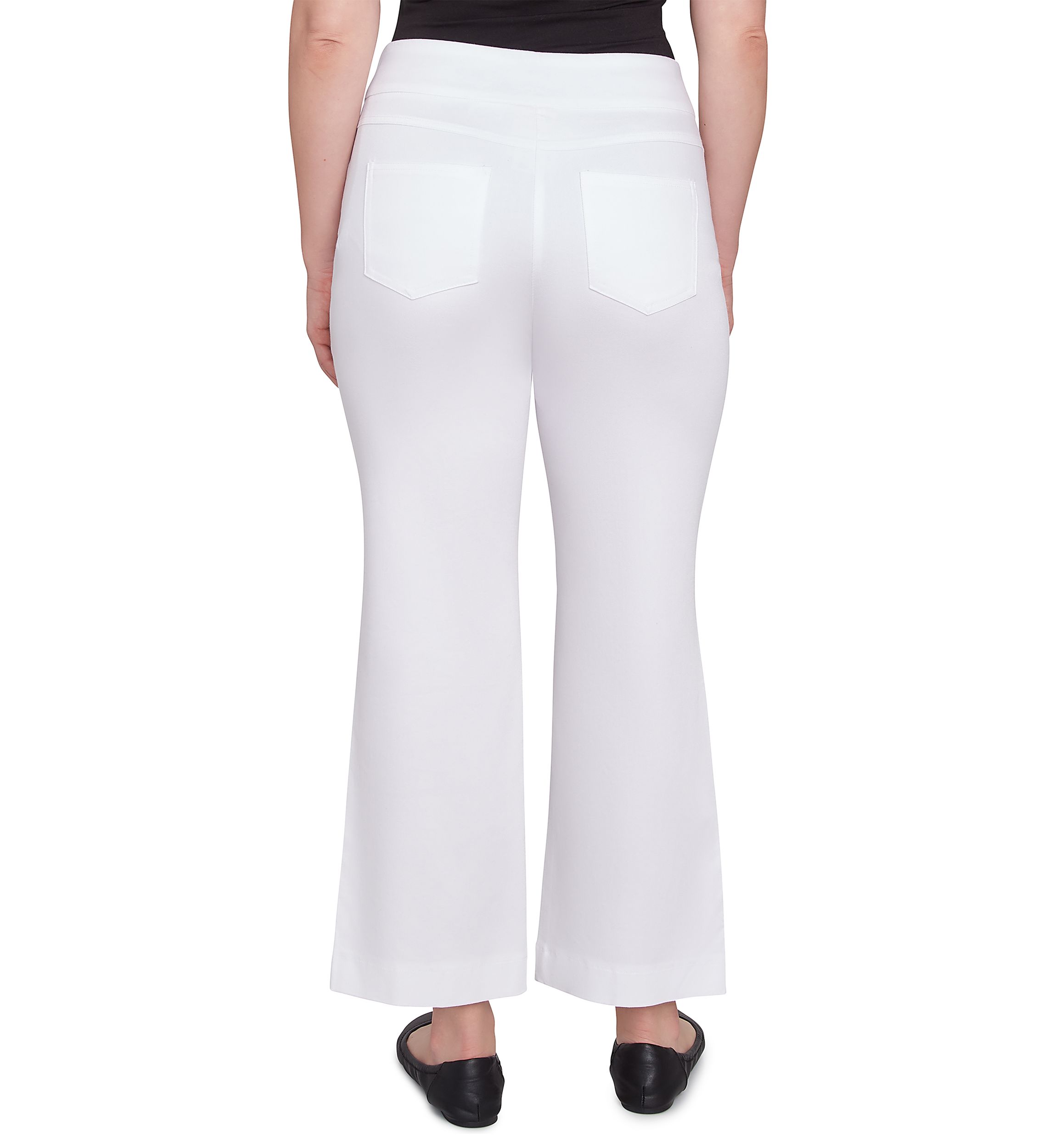 Petite Luxury Wide Leg Denim Jeans
