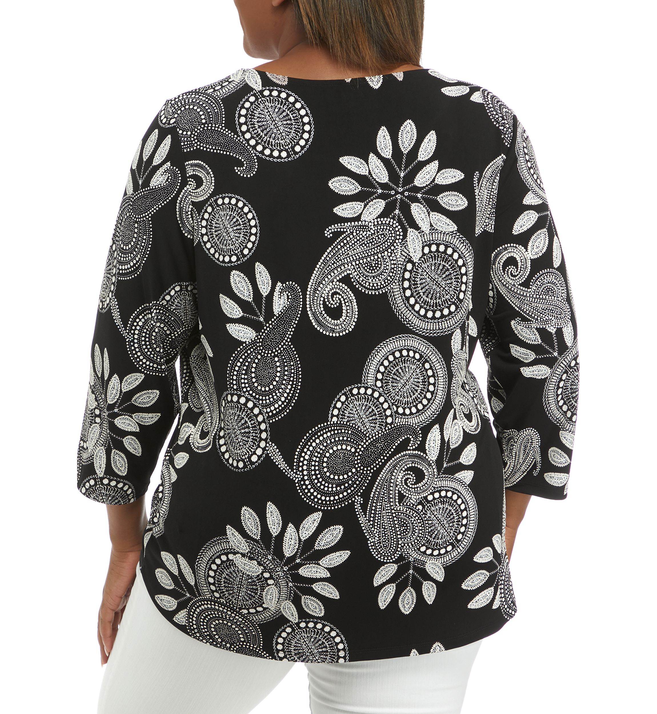 Plus Size Must Haves I Floral Print Blouse