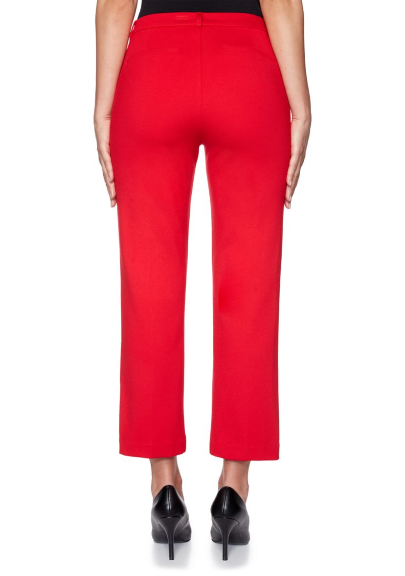 Plus Size Paint the Town Red Ponte Pants