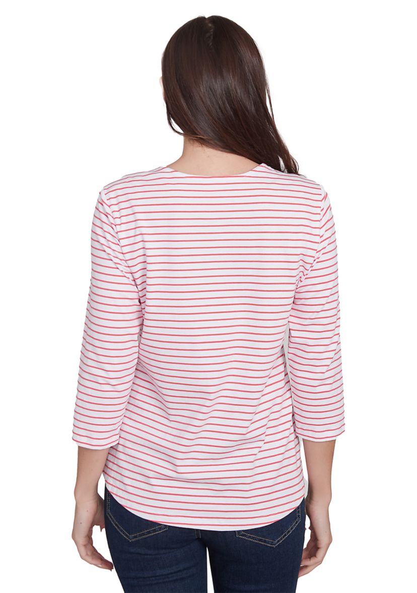 Womens Embroidered Ti Amo T-Shirt