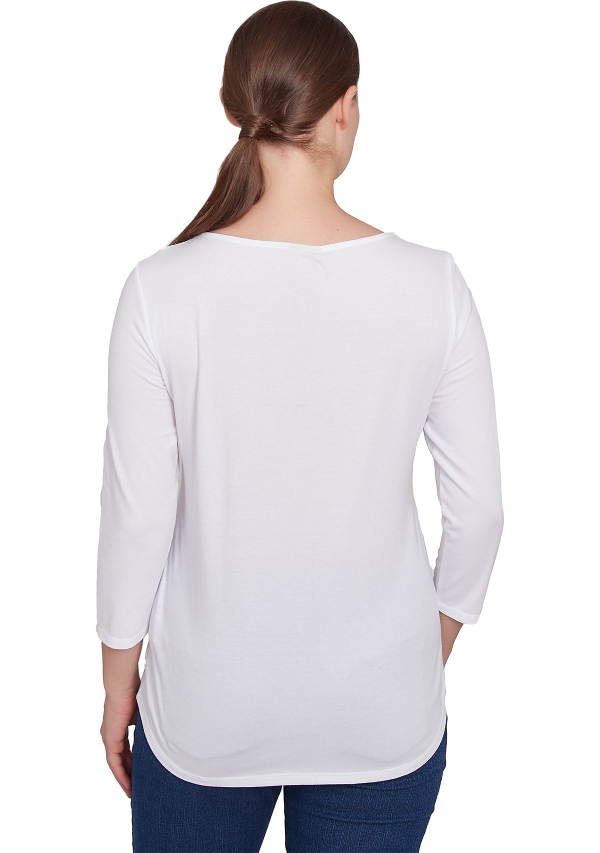 Womens Hello Spring Solid Vintage T-Shirt