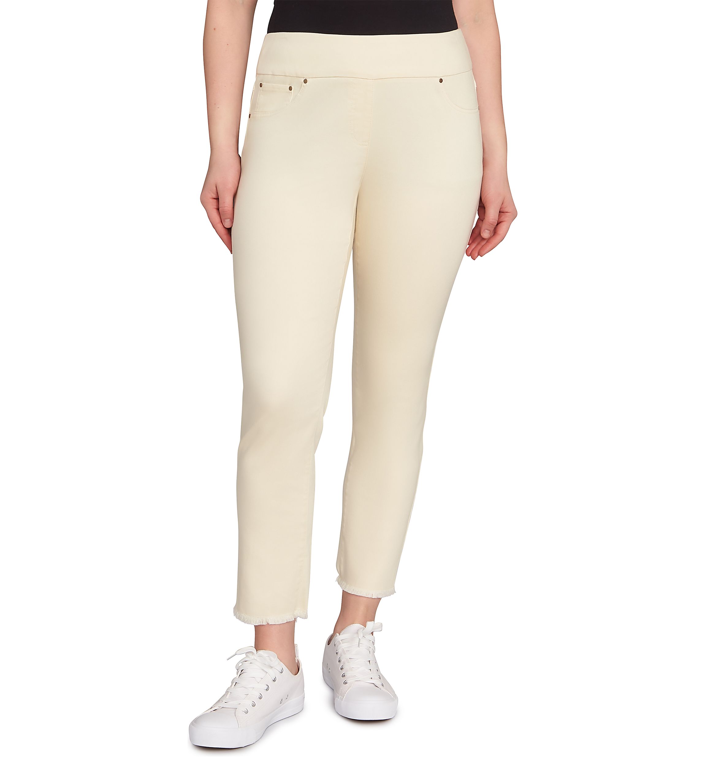 Womens Comfort Stretch Pull On Jeans