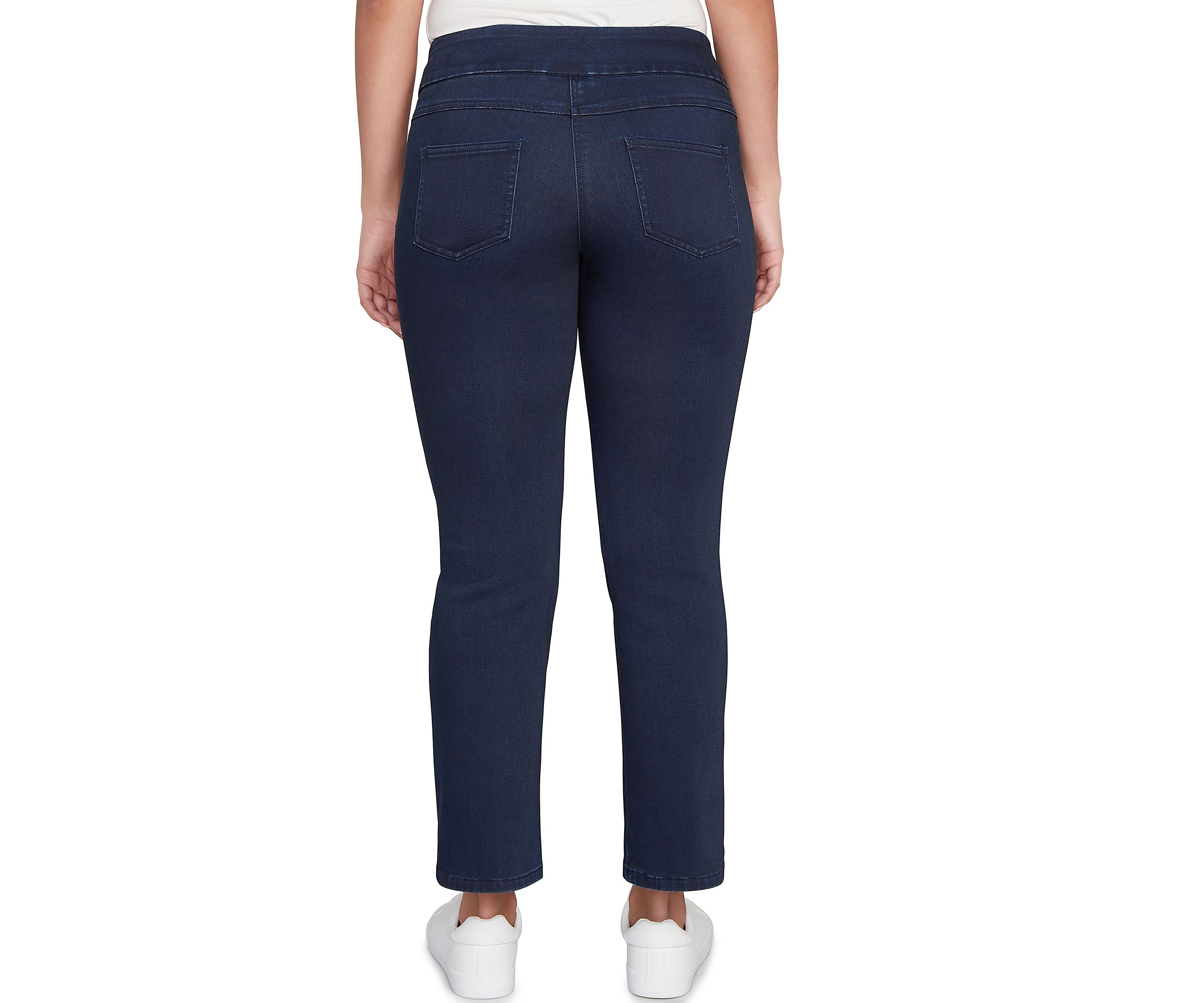 Womens Comfort Stretch Straight Leg Jeans