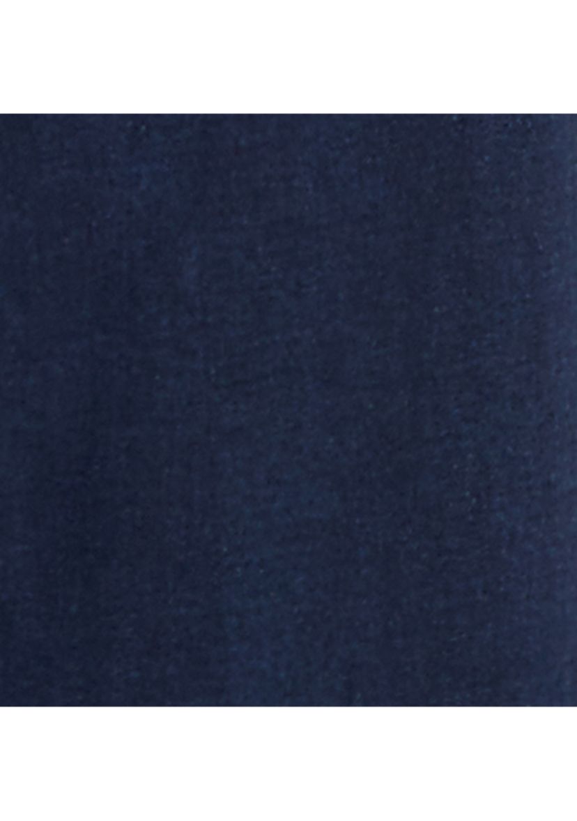 Plus Size Terry Denim Wide Leg Jeans