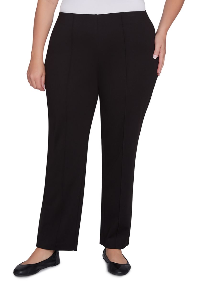 Plus Size Hollywood Waist Ponte Pants