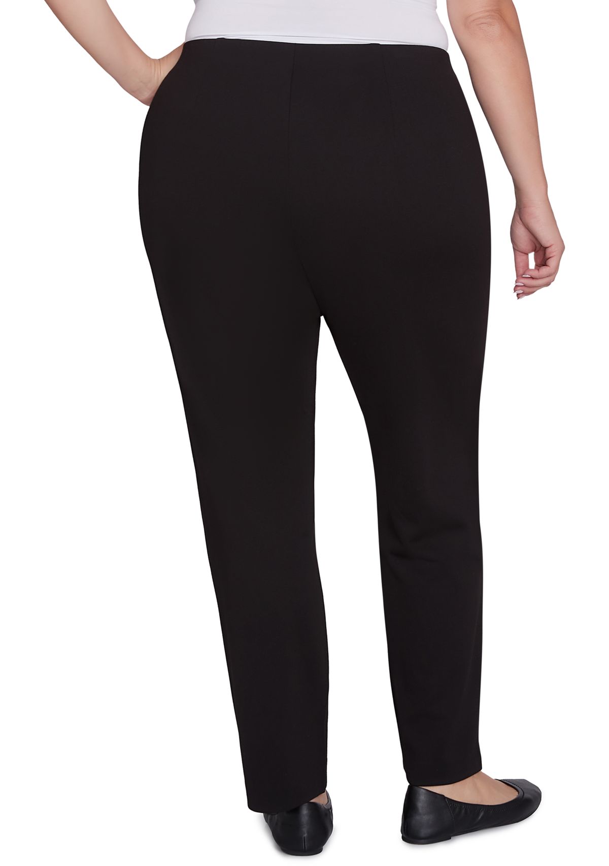 Plus Size Hollywood Waist Ponte Pants