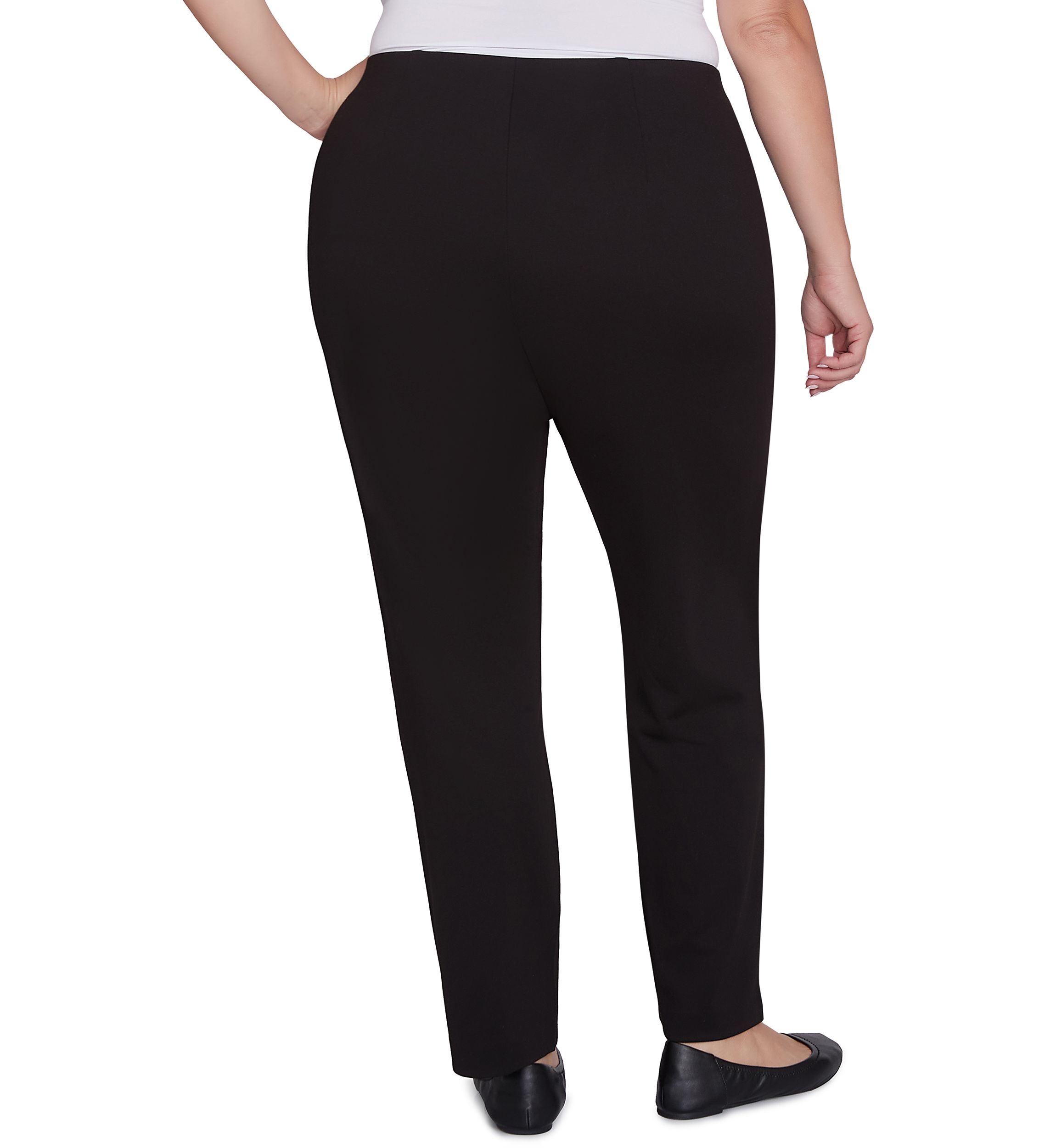 Plus Size Hollywood Waist Ponte Pants