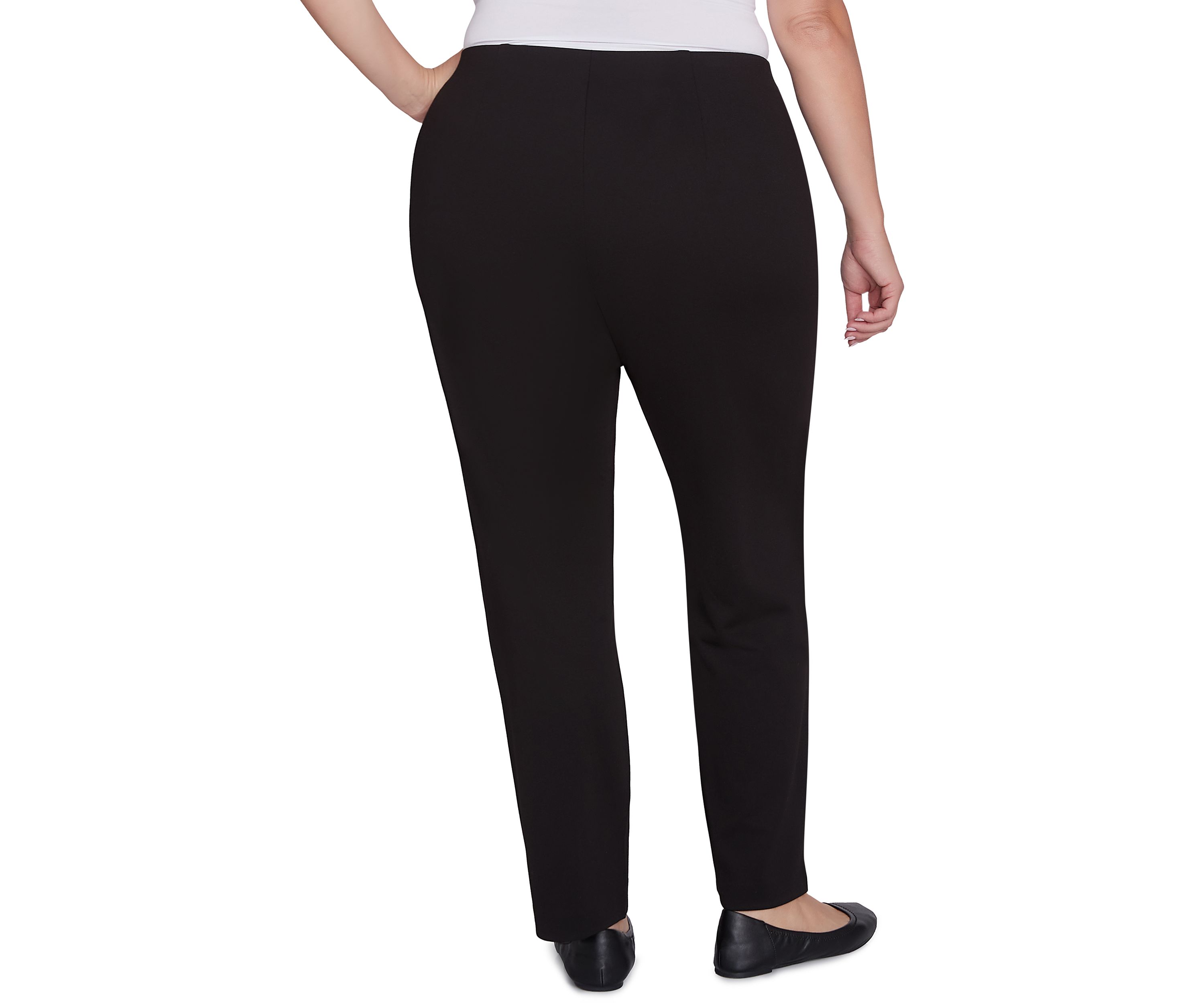 Plus Size Hollywood Waist Ponte Pants