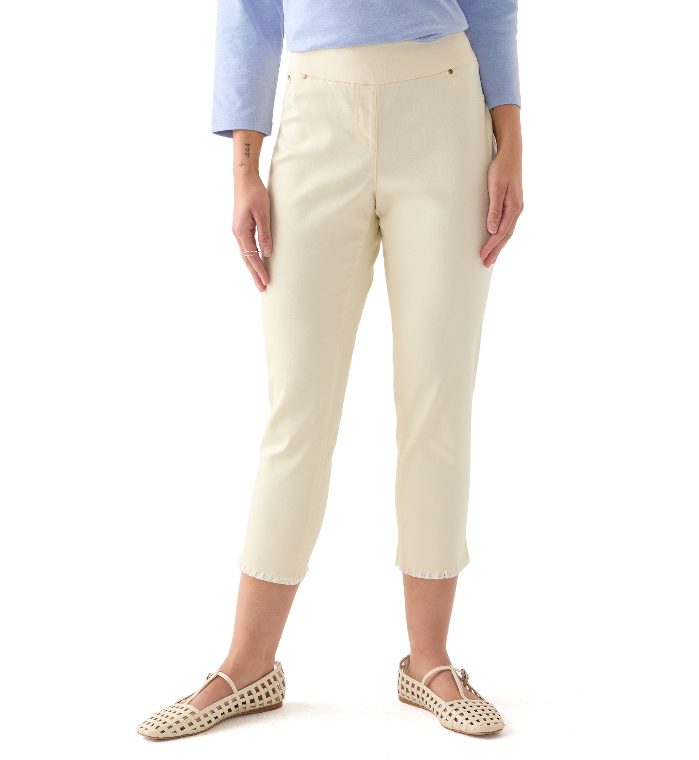Petite Comfort Stretch Pull-On Jeans
