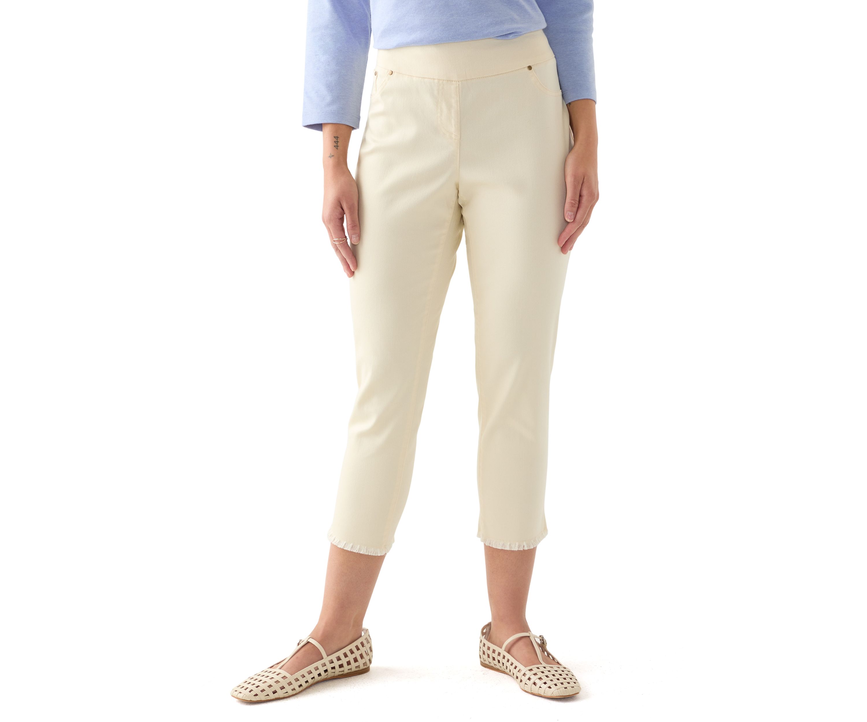 Petite Comfort Stretch Pull-On Jeans