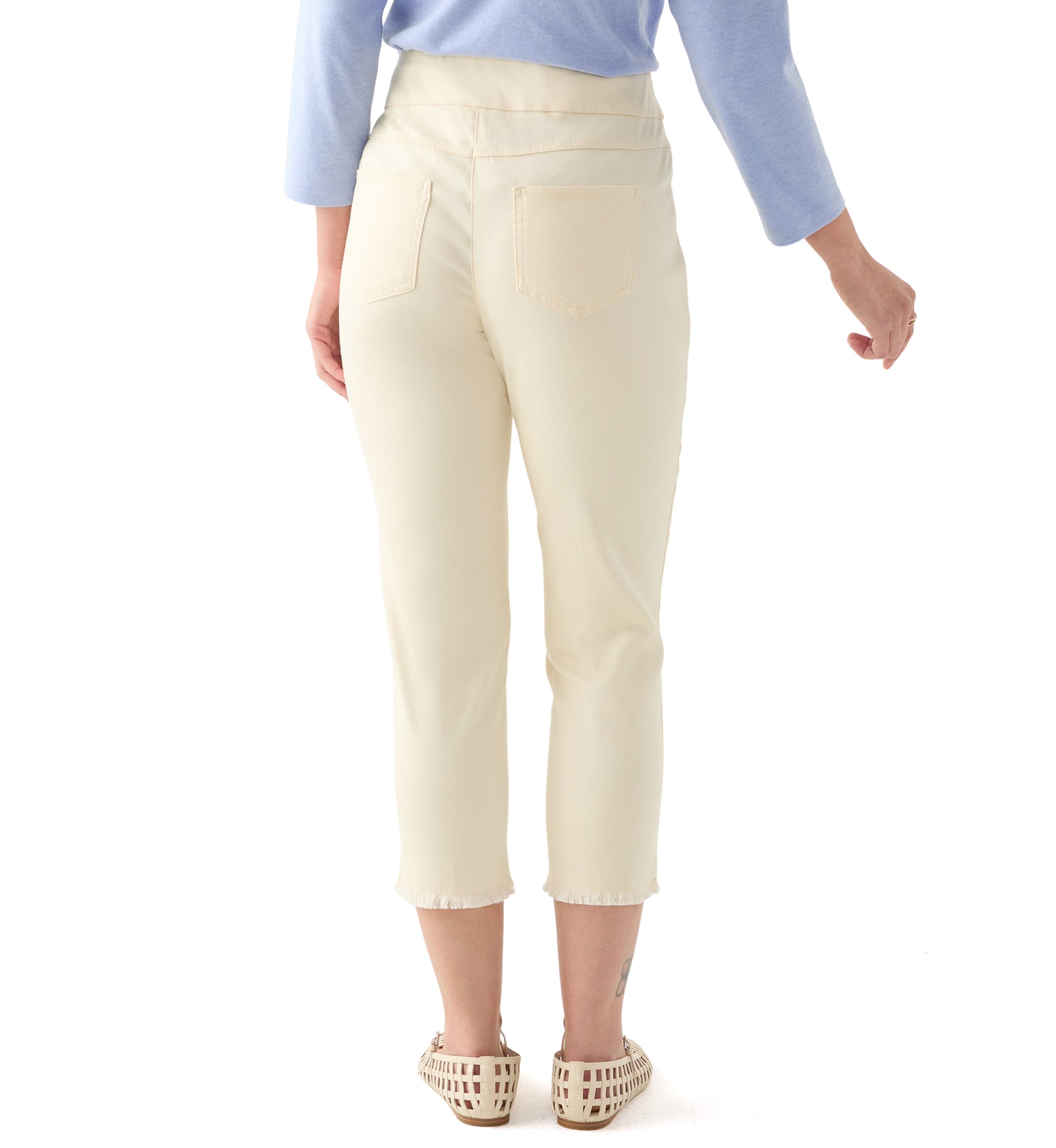 Petite Comfort Stretch Pull-On Jeans