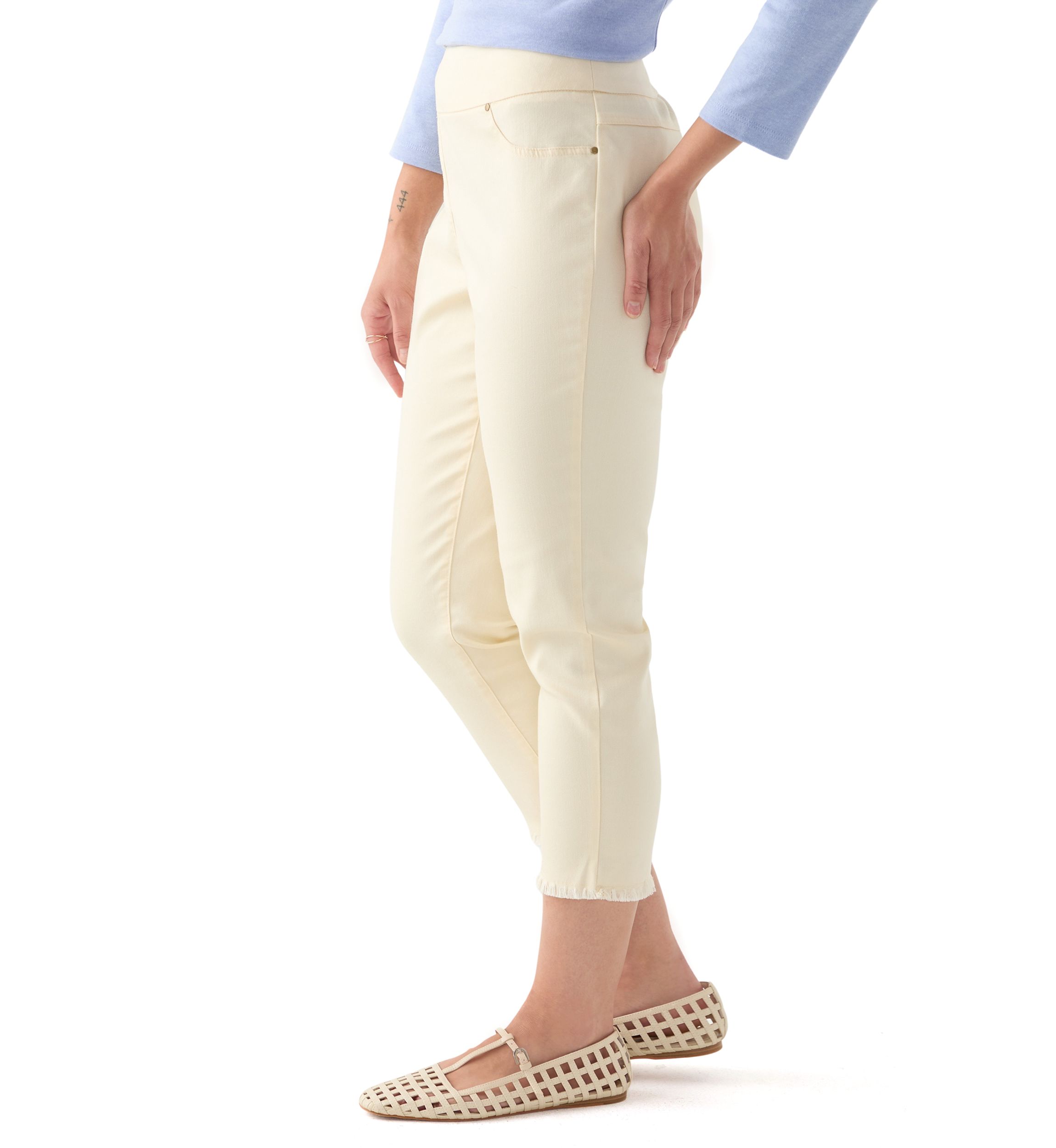 Petite Comfort Stretch Pull-On Jeans
