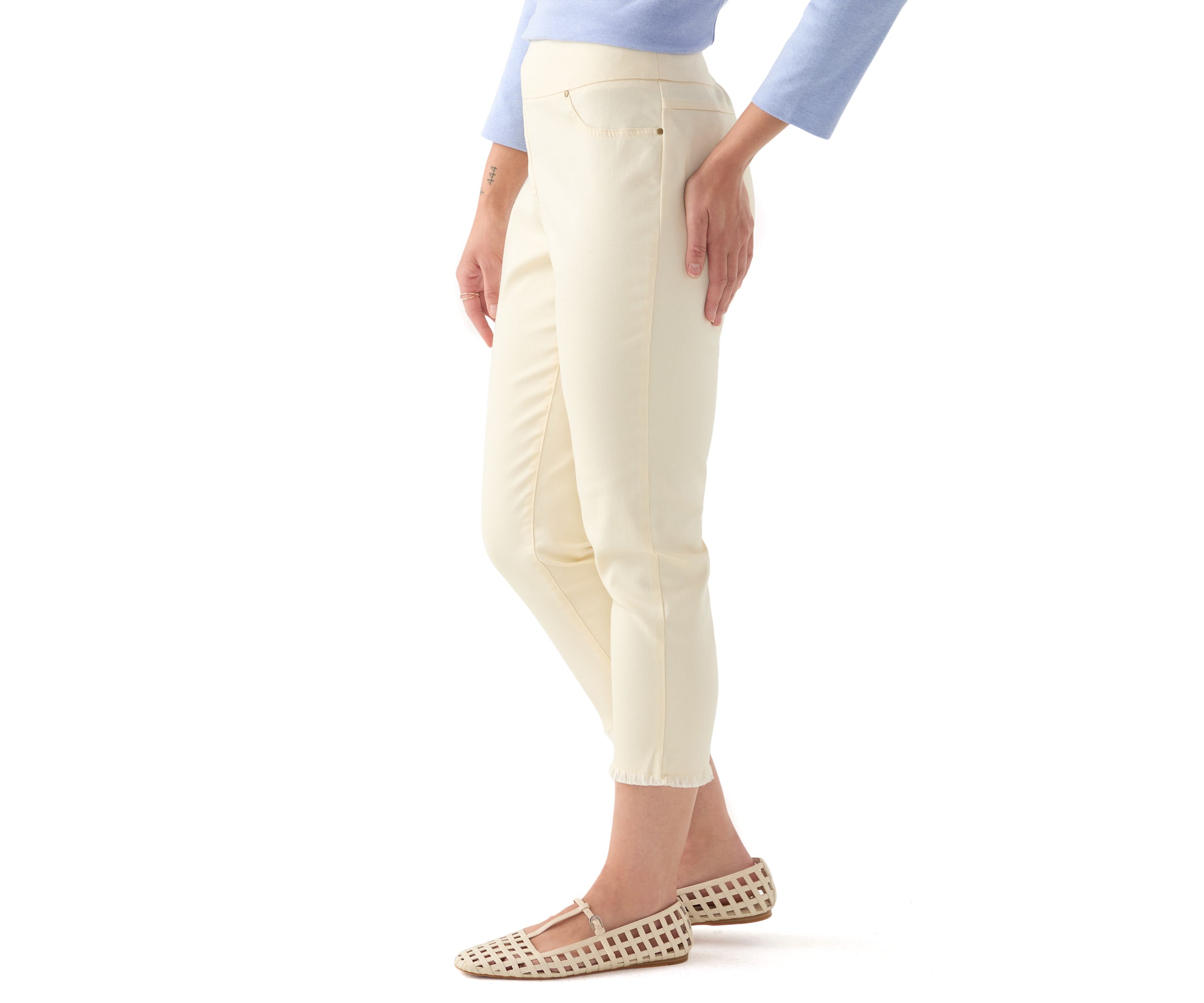 Petite Comfort Stretch Pull-On Jeans