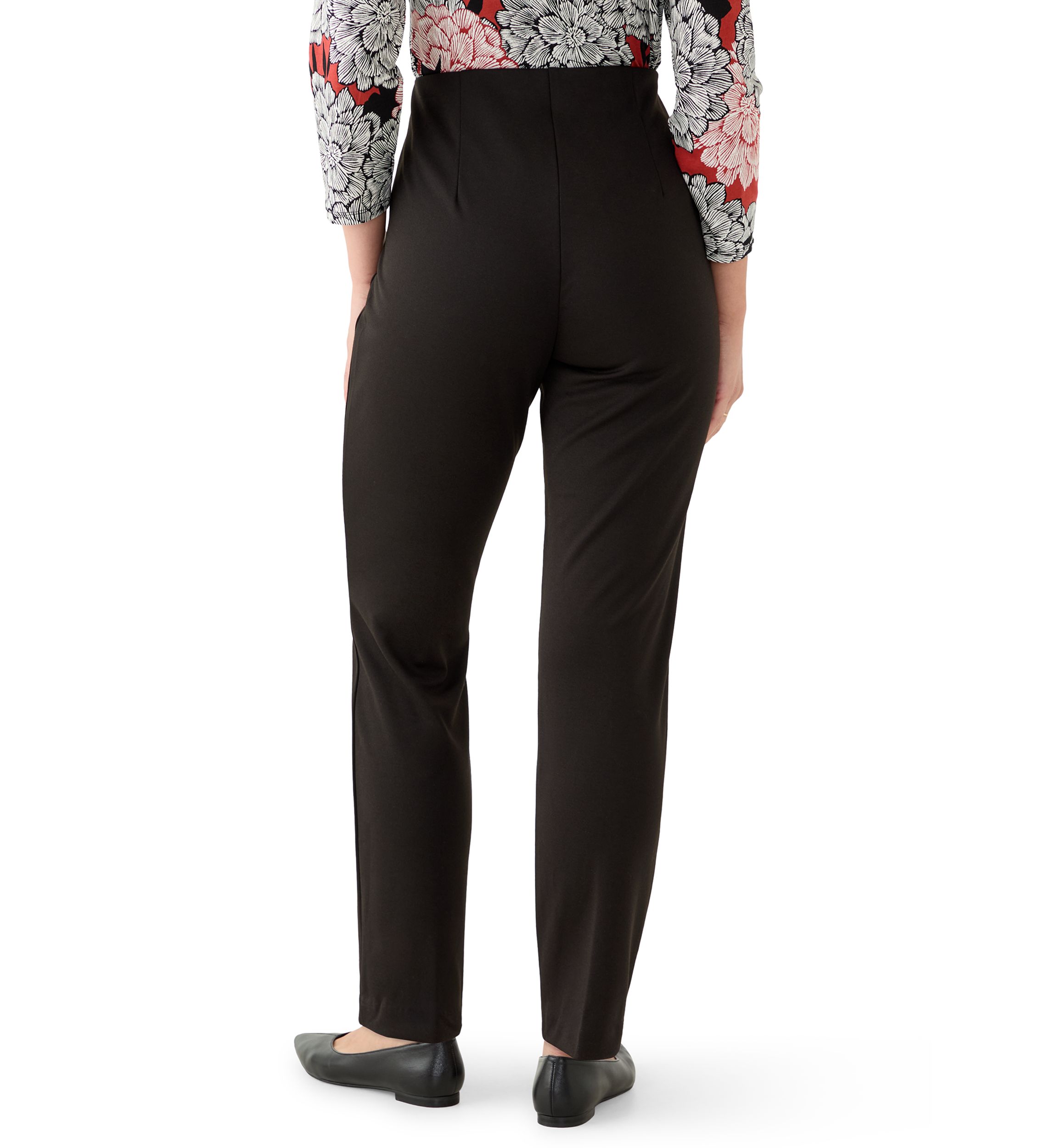 Petite Hollywood Waist Ponte Pants