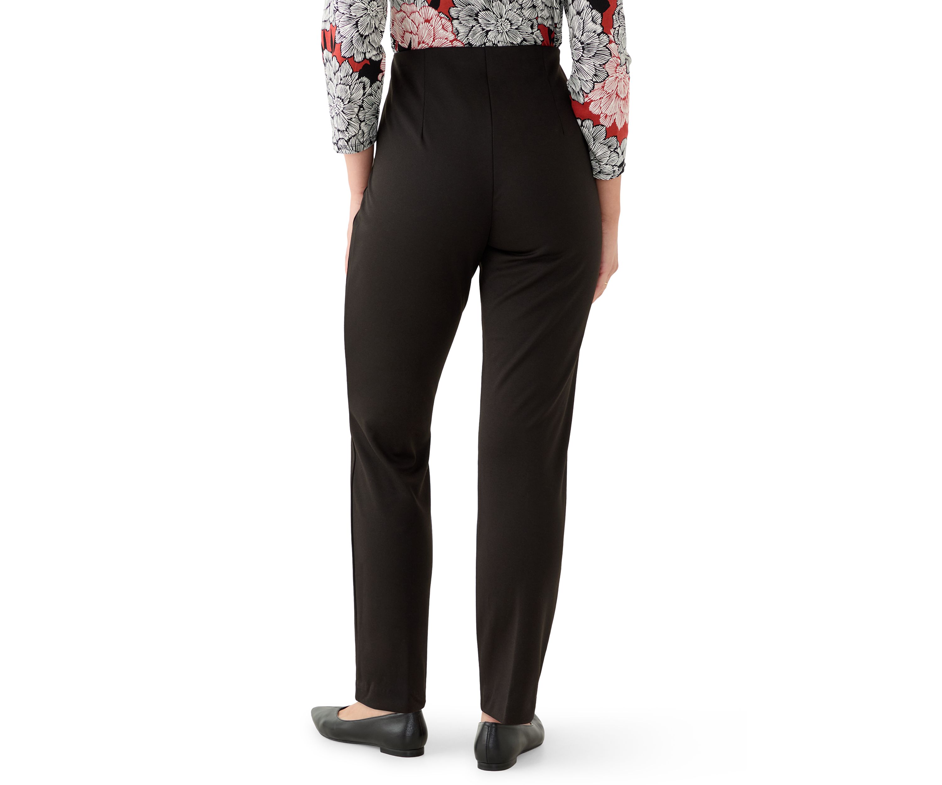 Petite Hollywood Waist Ponte Pants