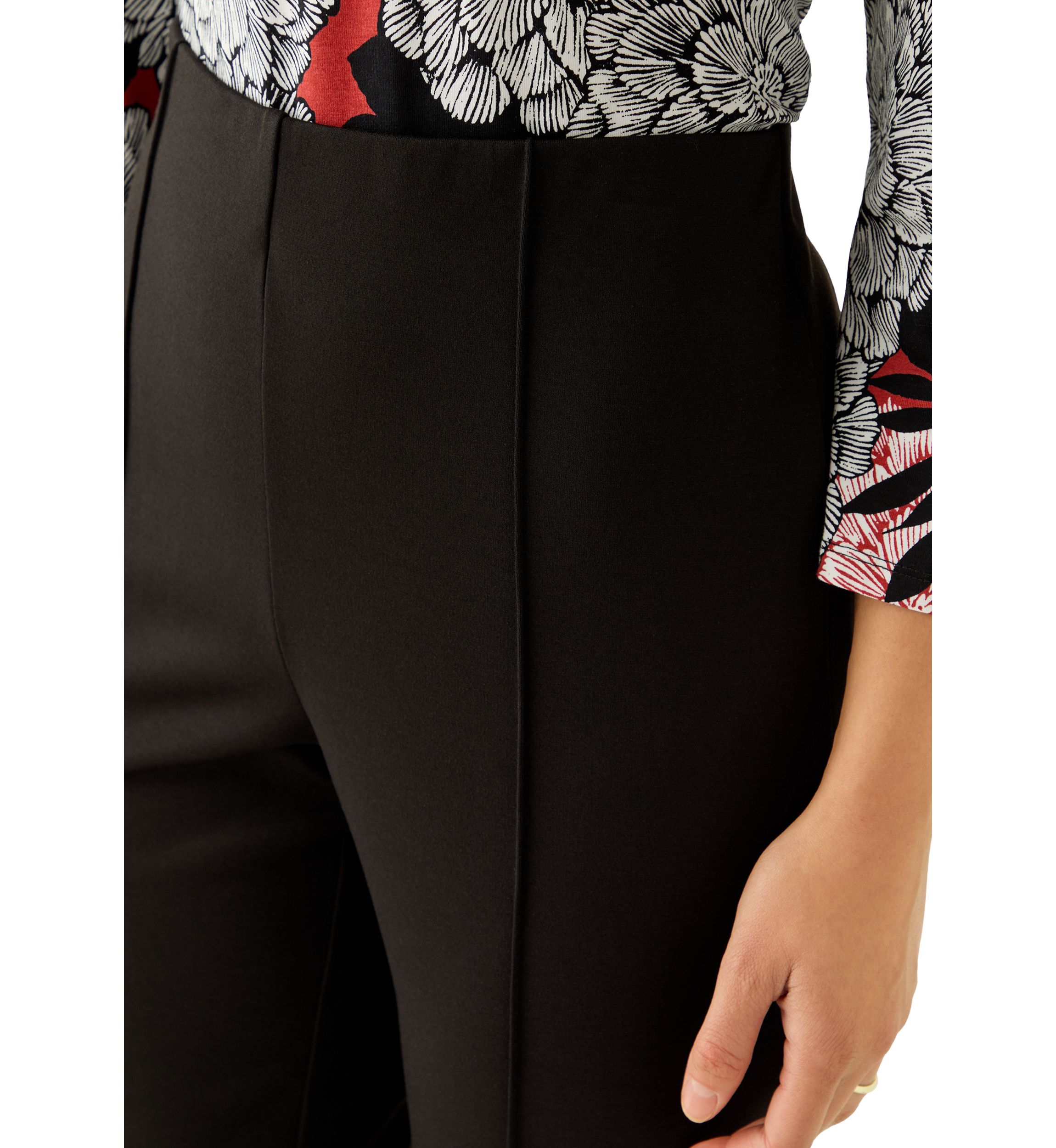 Petite Hollywood Waist Ponte Pants