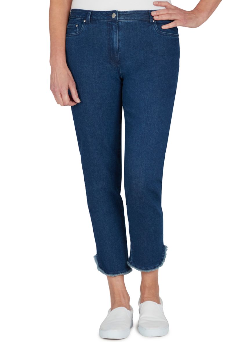 Womens Stretch Denim Pants