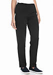 Womens Key Item Cozy Mid-Rise Pull-On Extra Stretch French Terry Pants