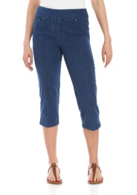 Ruby Rd Stretch Denim Capris | belk