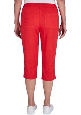 Ruby red petite store pants