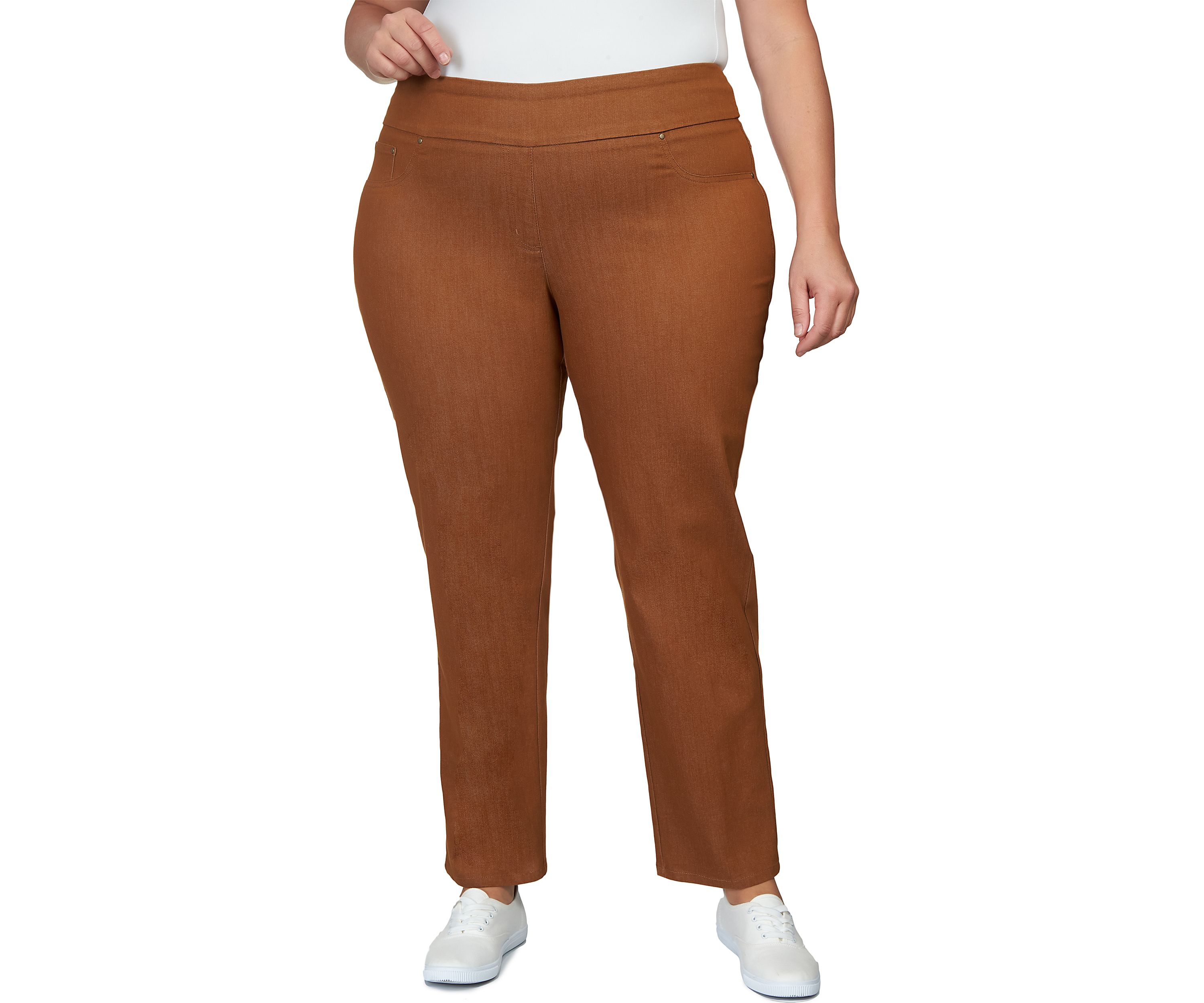Plus Size Colored Denim Jeans