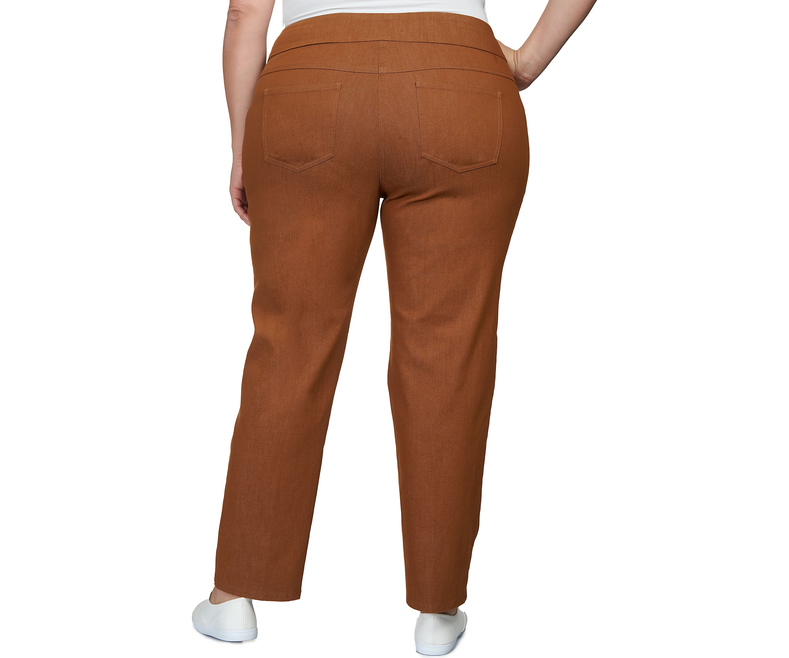 Plus Size Colored Denim Jeans