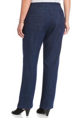 Plus Stretch Denim Pants - Short Length