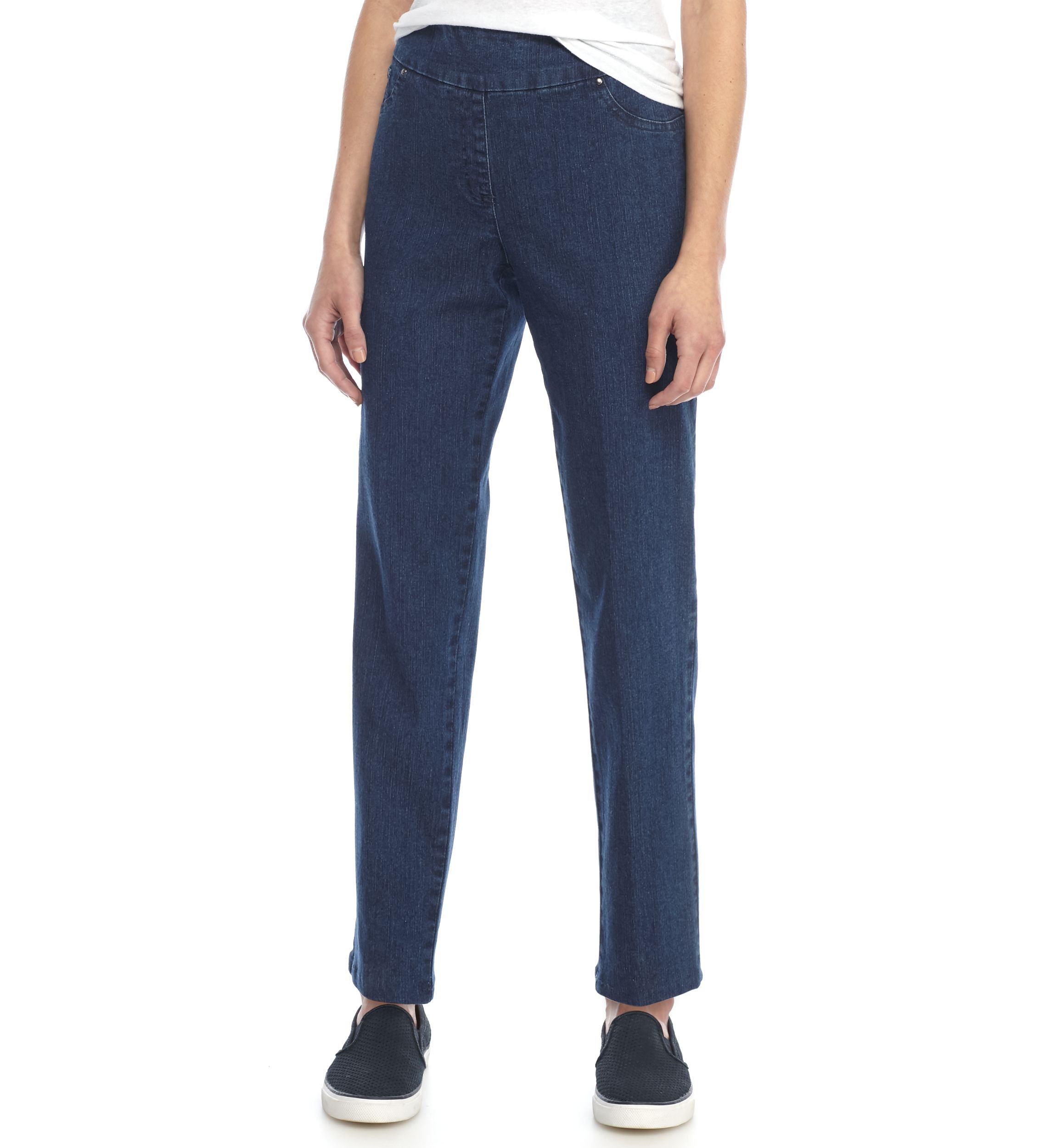 Petite Pull On Denim Jeans